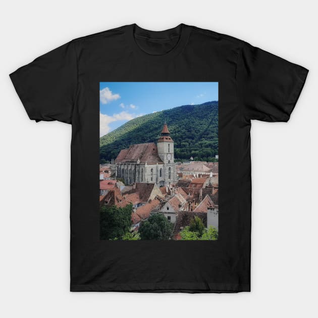 Medieval Town T-Shirt by CokeyPanda